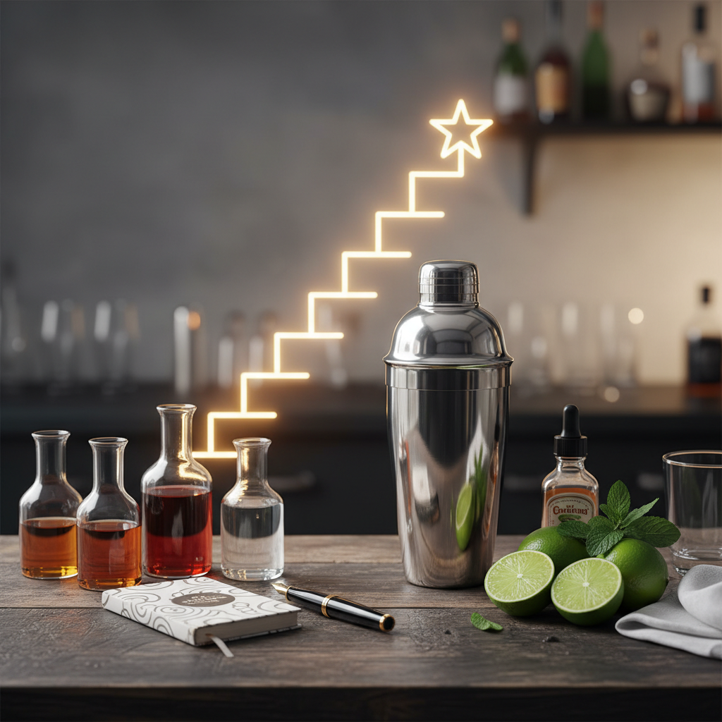 Kõik, mida pead teadma baarmeni koolituse kohta: samm-sammuline tee professionaalseks baarmeniks