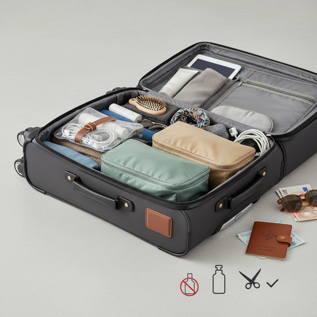 Praktiline käsipagasi pakkimisnimekiri: mida kindlasti kaasa võtta ja mida jätta koju