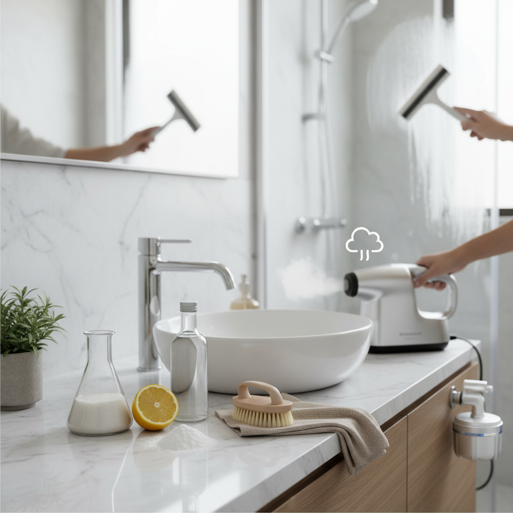 Tõhusad nipid lubja eemaldamiseks vannitoast