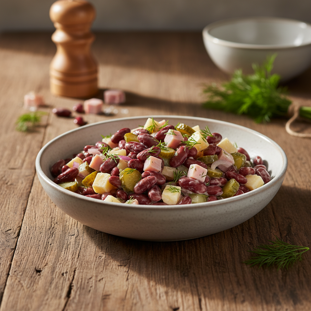 Kiire õhtusöök: Toitev oa-singisalat valmib minutitega