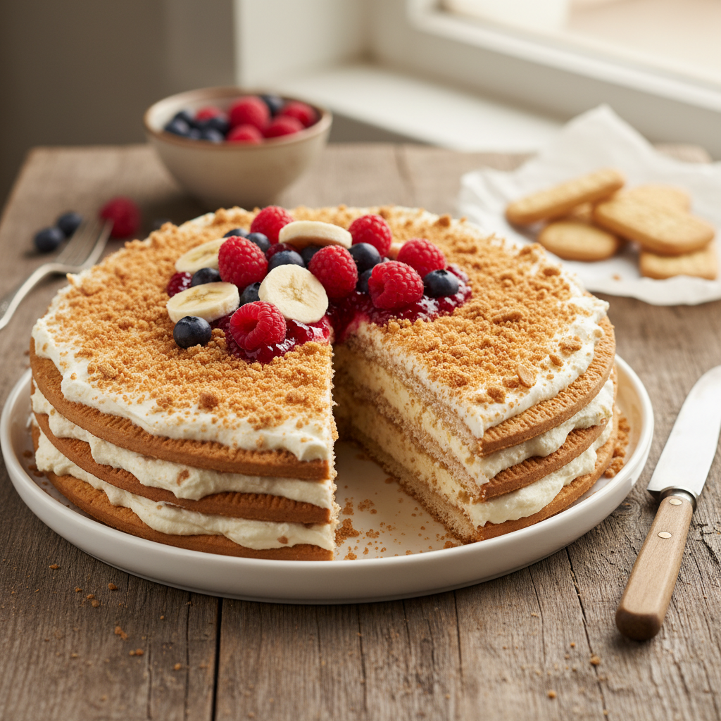 Klassikaline küpsisetort: lihtne retsept, mis ei vea alt