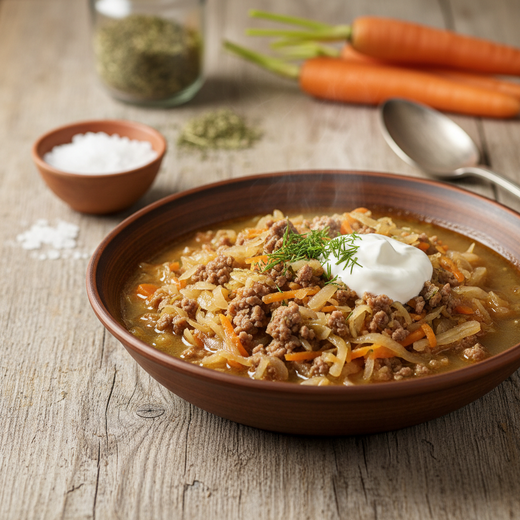 Kodune kapsahautis hakklihaga: odav ja toitev õhtusöök