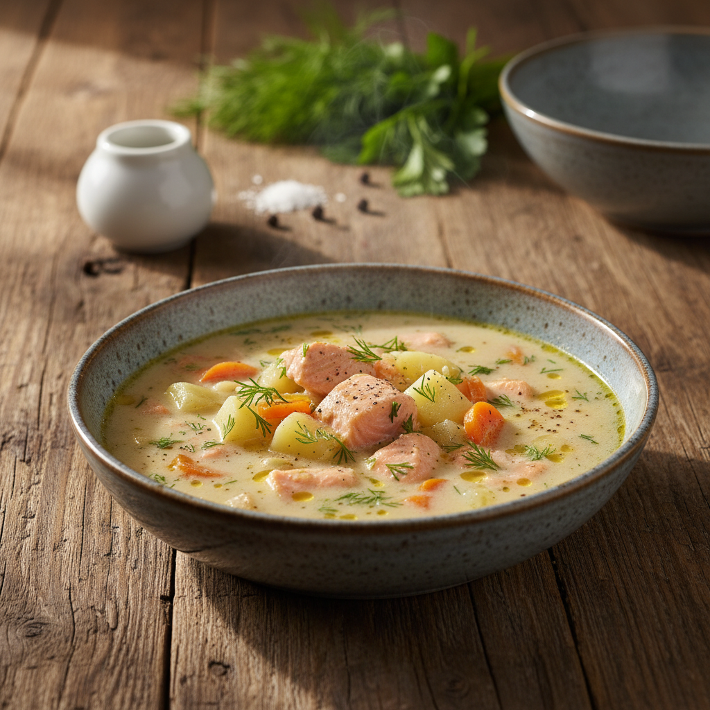 Koorene kalasupp: lihtne retsept, mis viib keele alla