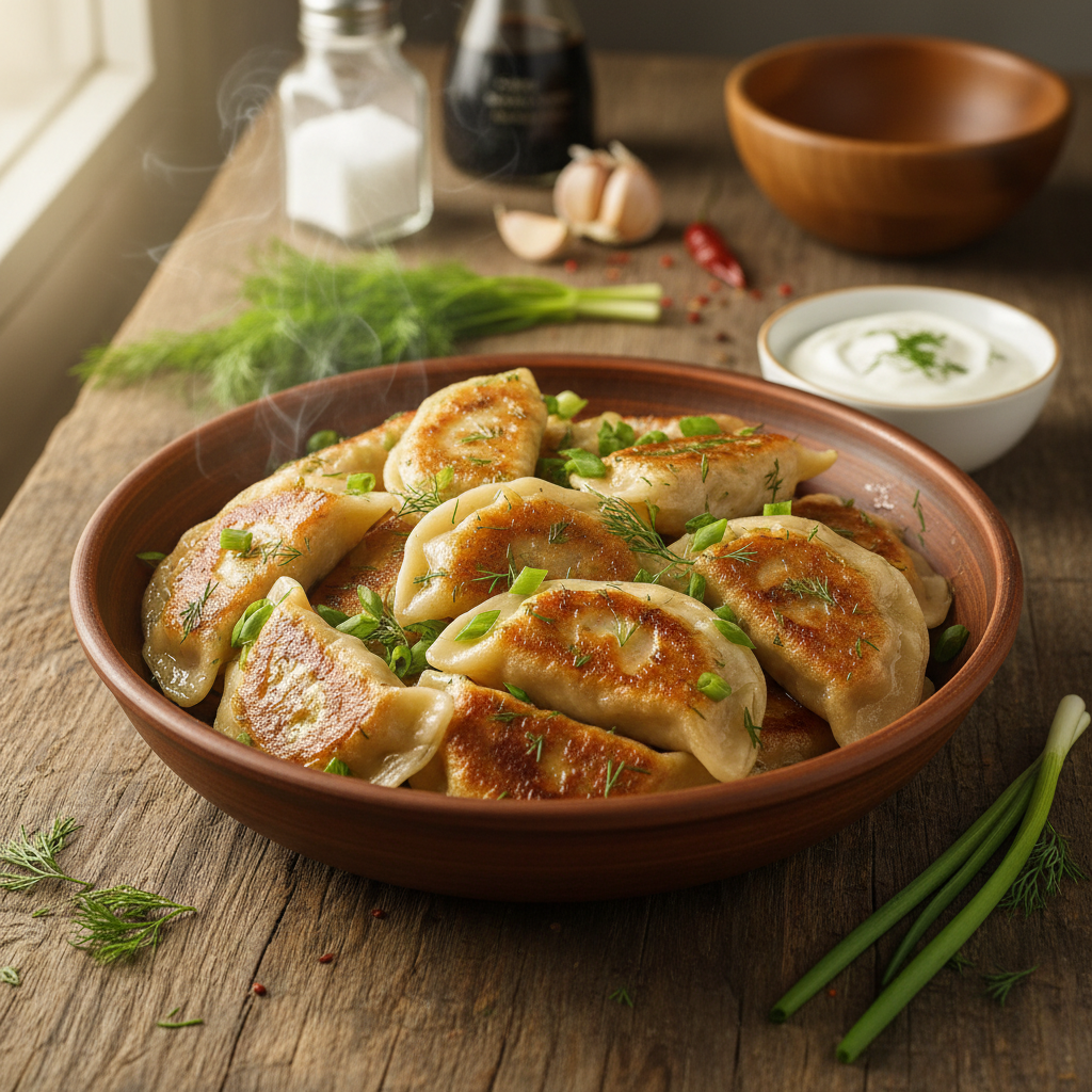 Krõbedad praetud pelmeenid: kiire õhtusöök minutitega