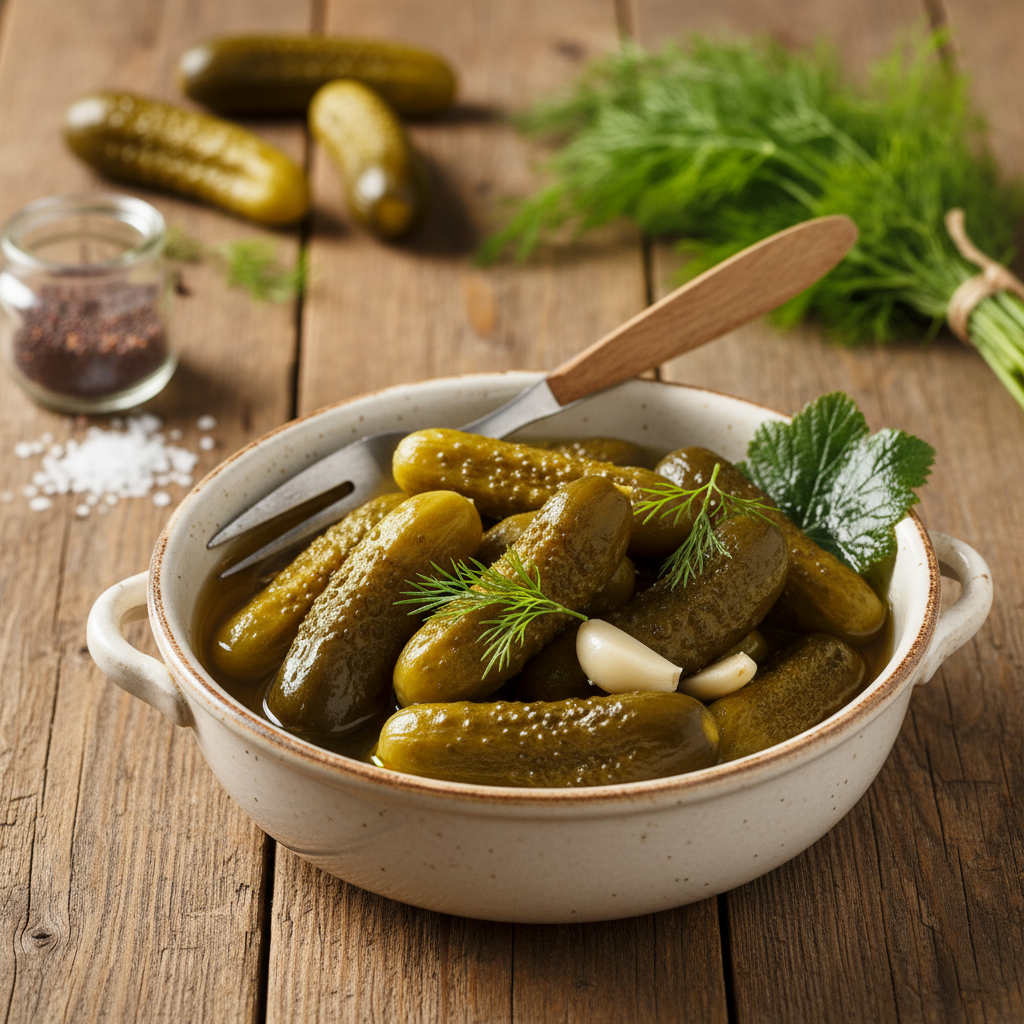 Krõmpsud marineeritud kurgid: vanaema salajane retsept