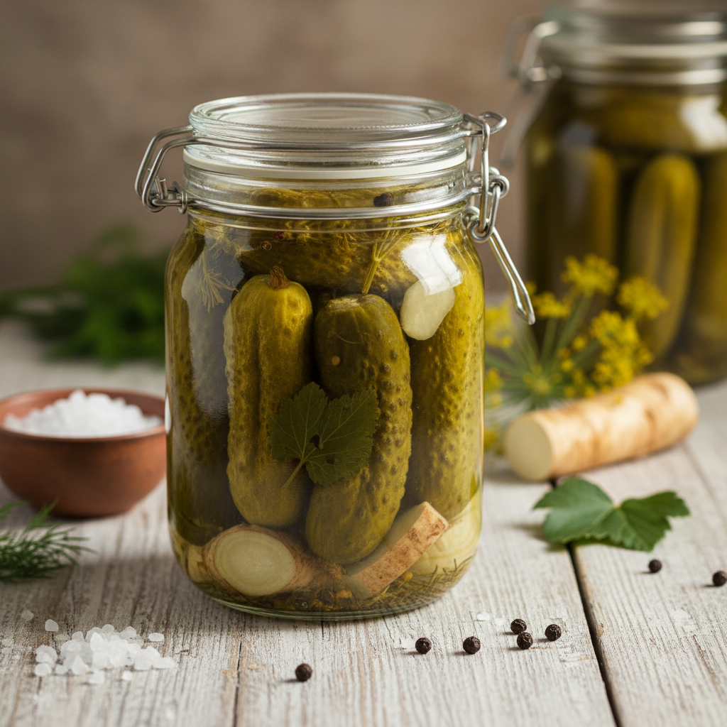 Krõmpsuvad marineeritud kurgid: vanaema parim retsept
