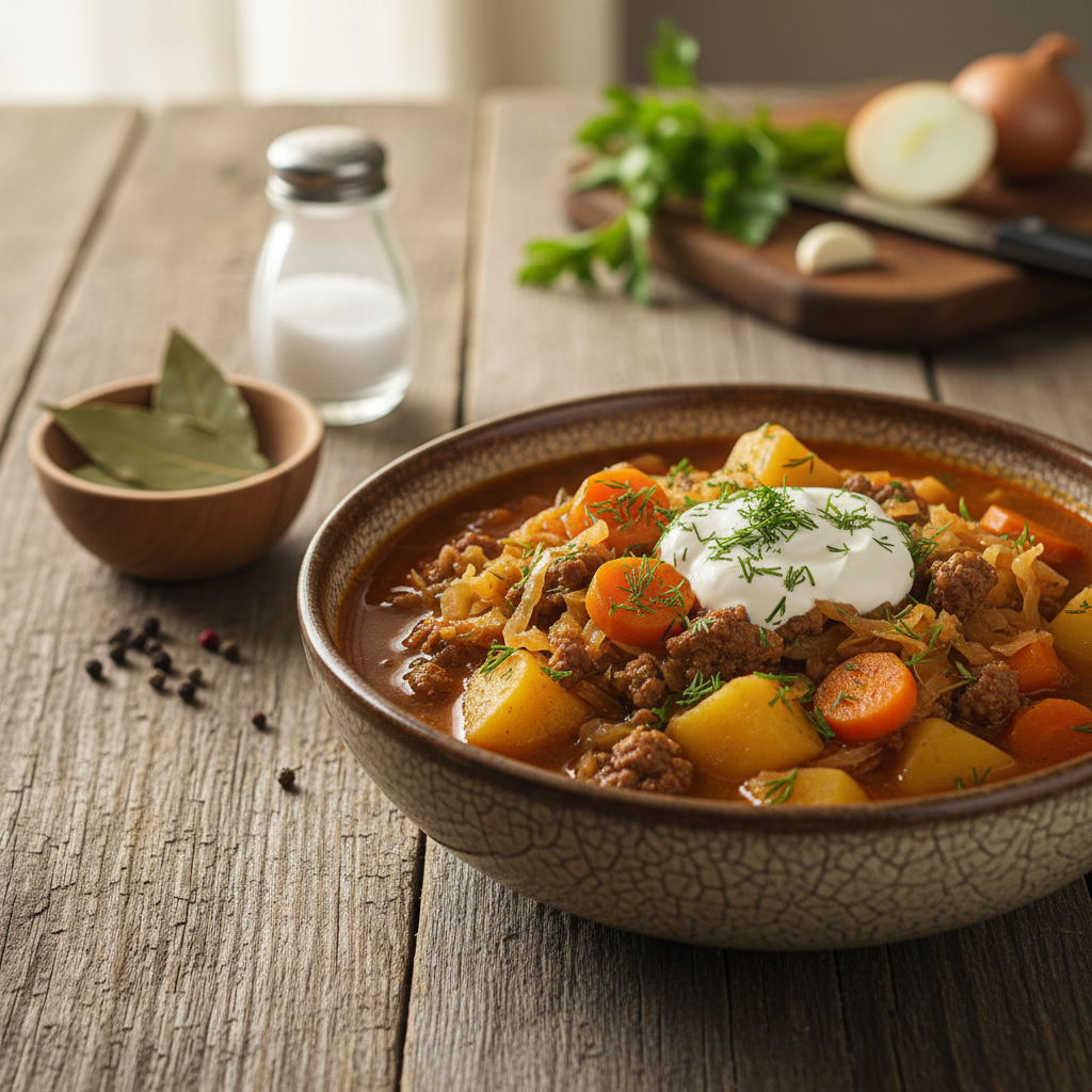 Lihtne ja soodne õhtusöök: kodune ühepajatoit hakklihaga