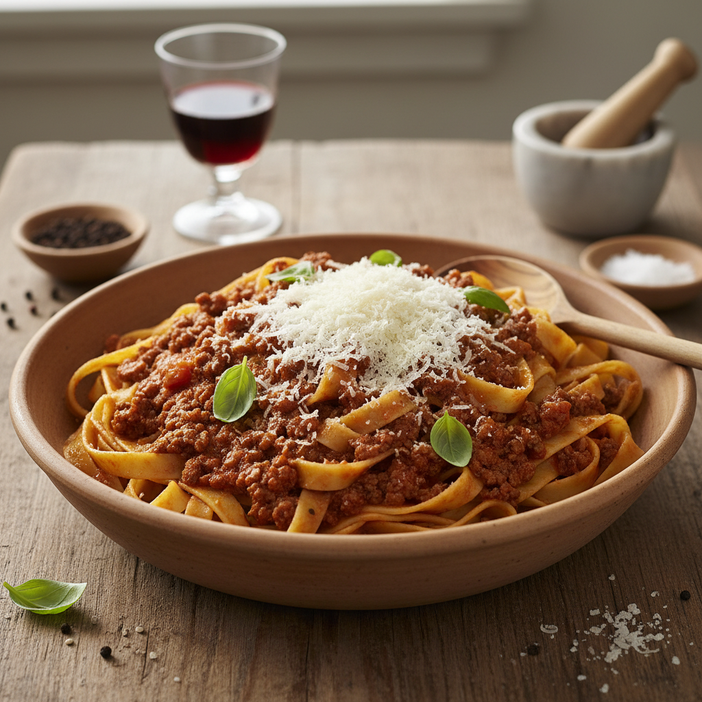 Lollikindel Bolognese retsept: itaalia köögi klassika