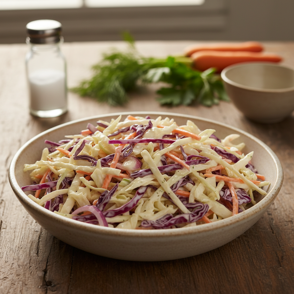 Mahlane ja krõmpsuv koolsalat: vaata parimat retsepti