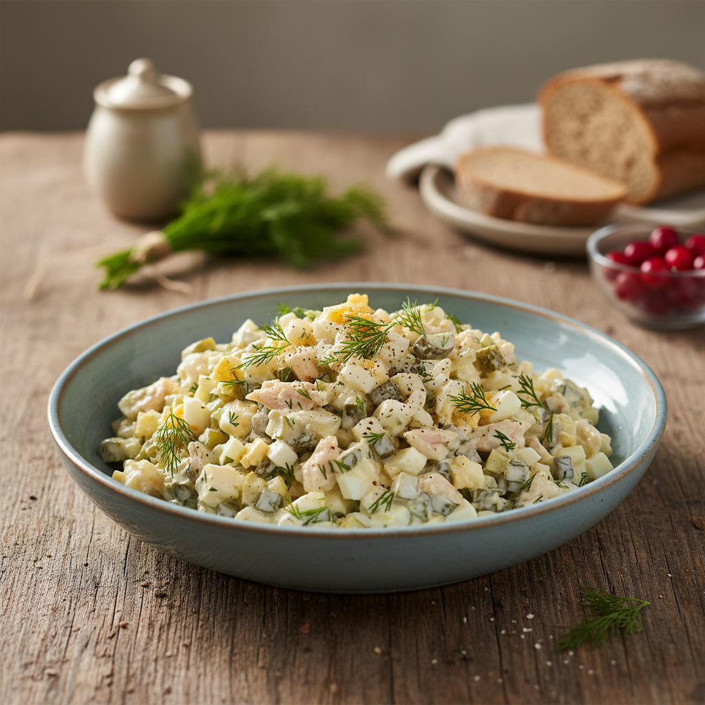 Mahlane suitsukalasalat valmib vaid loetud minutitega