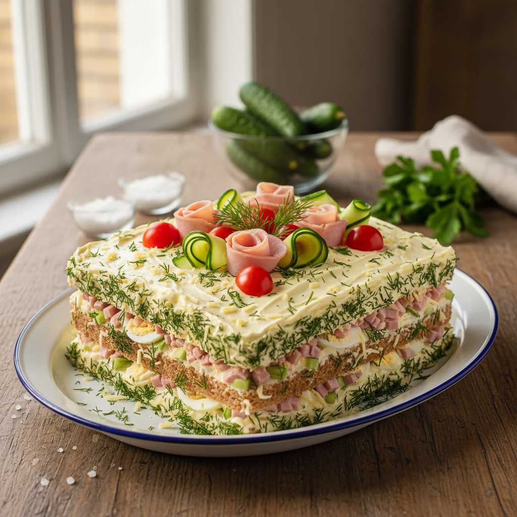 Mahlane võileivatort singiga: lihtne ja kiidetud retsept