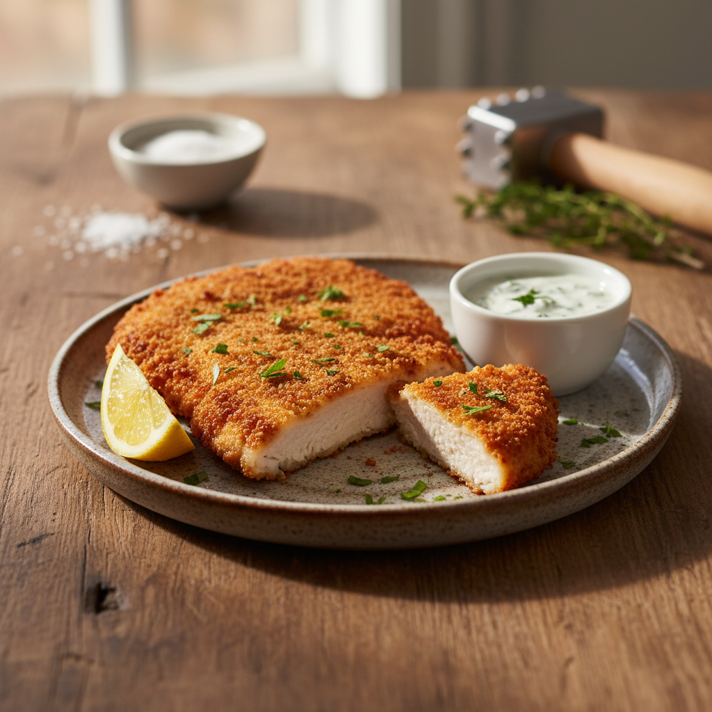 Nipp: nii valmib täiuslik mahlane ja krõbe kana