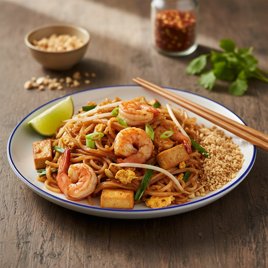 Pad thai retsept: nii valmib maailmakuulus Tai roog kodus