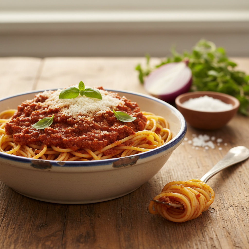 Pasta Bolognese retsept: klassika, mis õnnestub alati