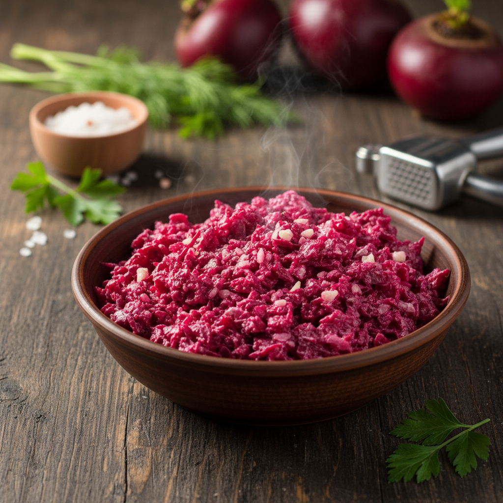 Retsept: mahlane peedi-küüslaugusalat, mis sobib iga praega