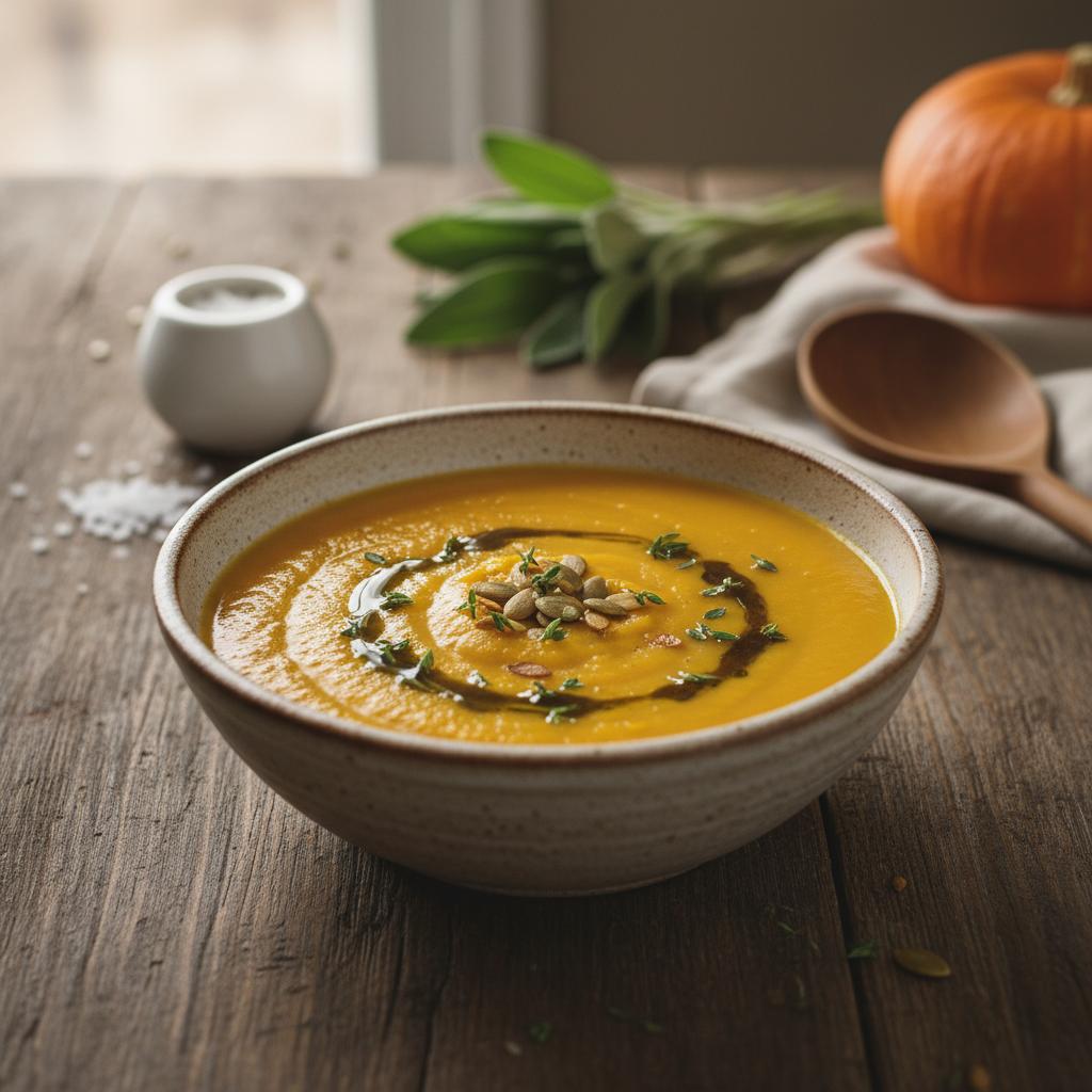 Sametine kõrvitsapüreesupp: vaata lihtsat retsepti