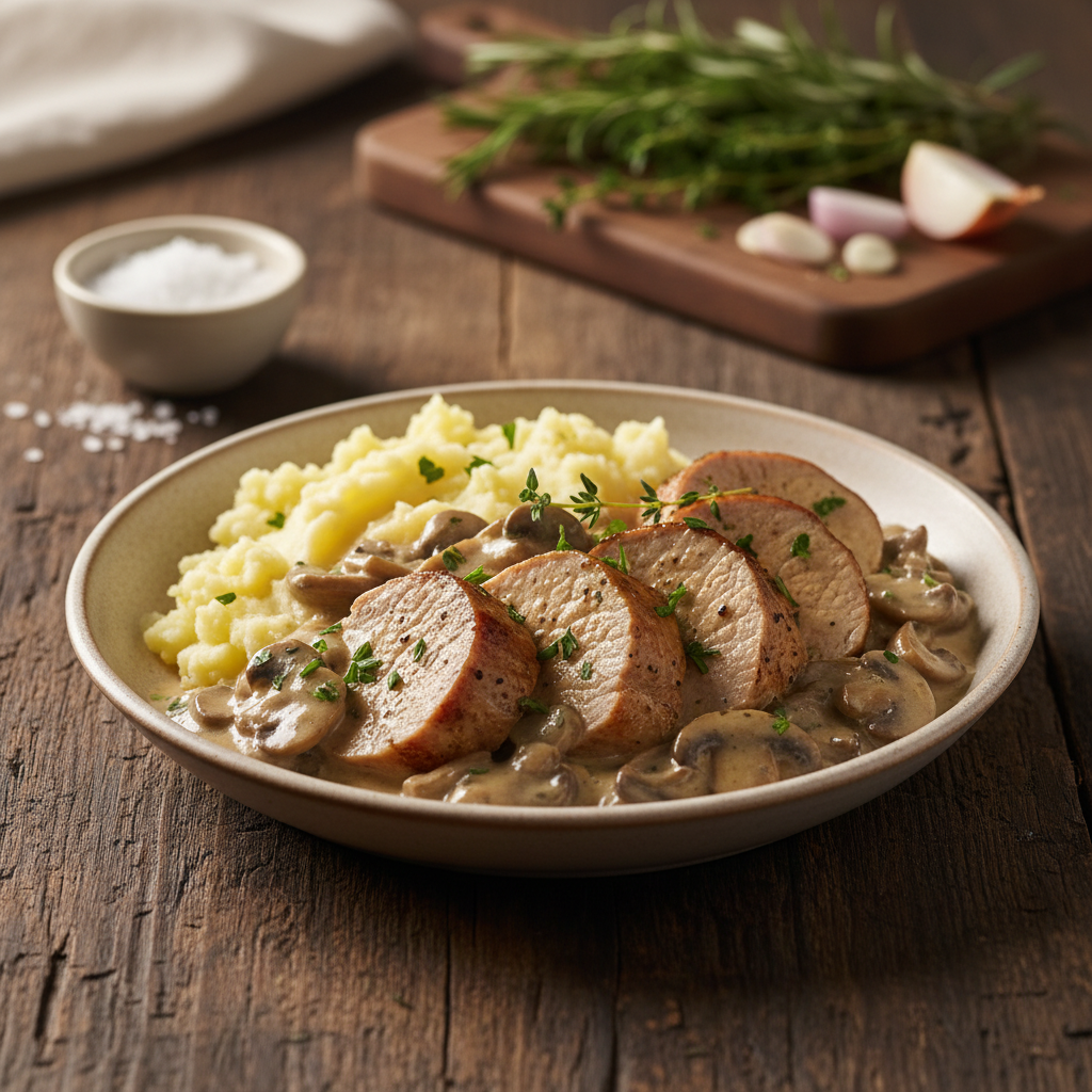 Sea sisefilee koorekastmes: mahlane ja maitsev õhtusöök