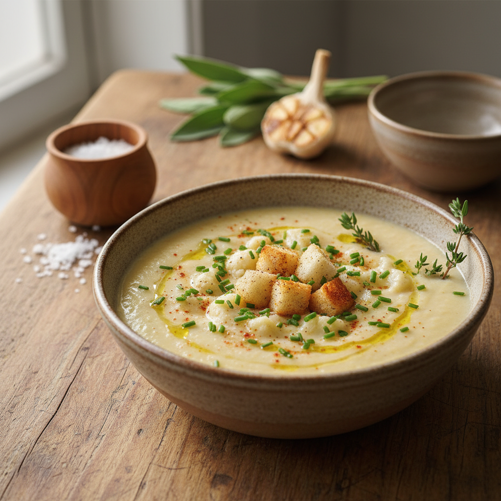 Siidine lillkapsapüreesupp: parim toit jahedaks õhtuks