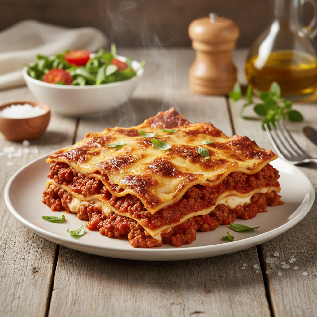 Suussulav lasanje hakklihaga: lihtne retsept perele