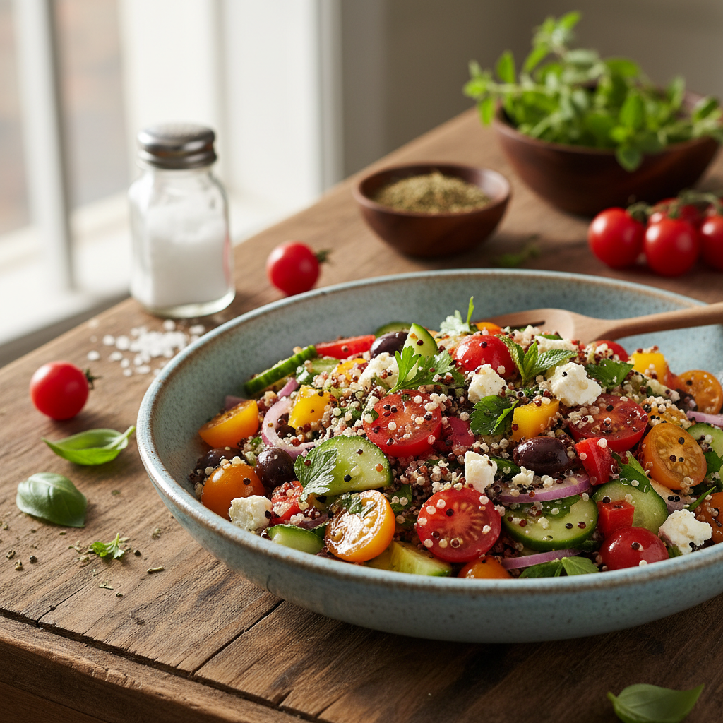 Tervislik ja kiire kinoasalat: täiuslik retsept lõunaks