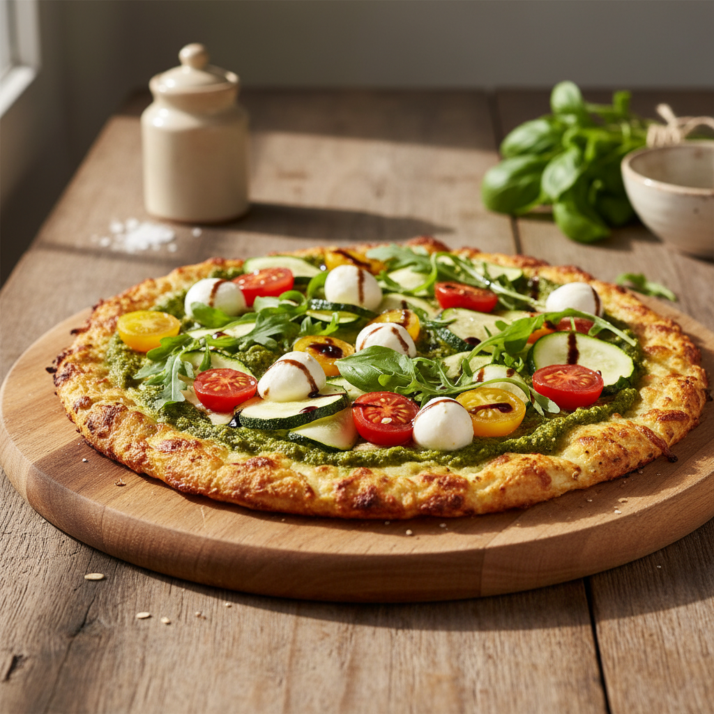 Tervislik kodujuustupitsa: mahlane ja kiire õhtusöök