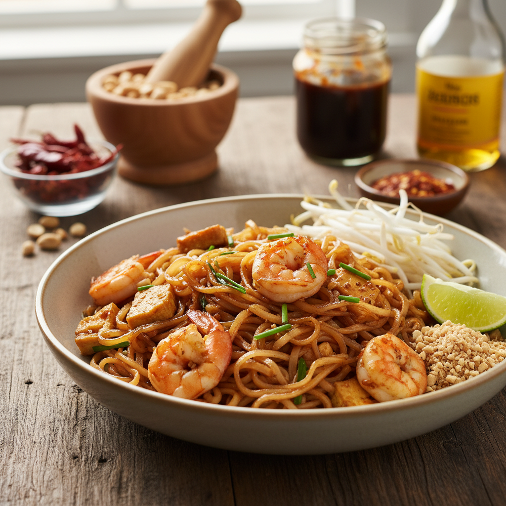 Ideaalne pad-thai-kaste: saladus peitub neis koostisosades