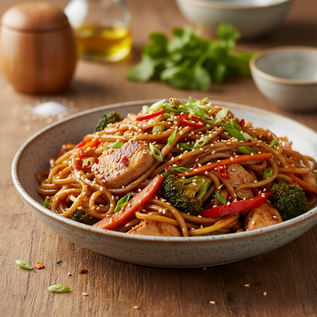 Kiired aasia nuudlid 15 minutiga: odav ja maitsev retsept