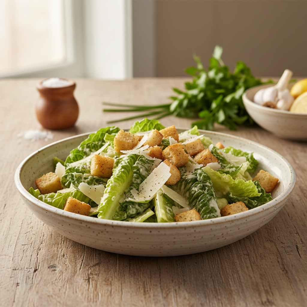 Klassikaline Caesari salat: parima kastme saladus