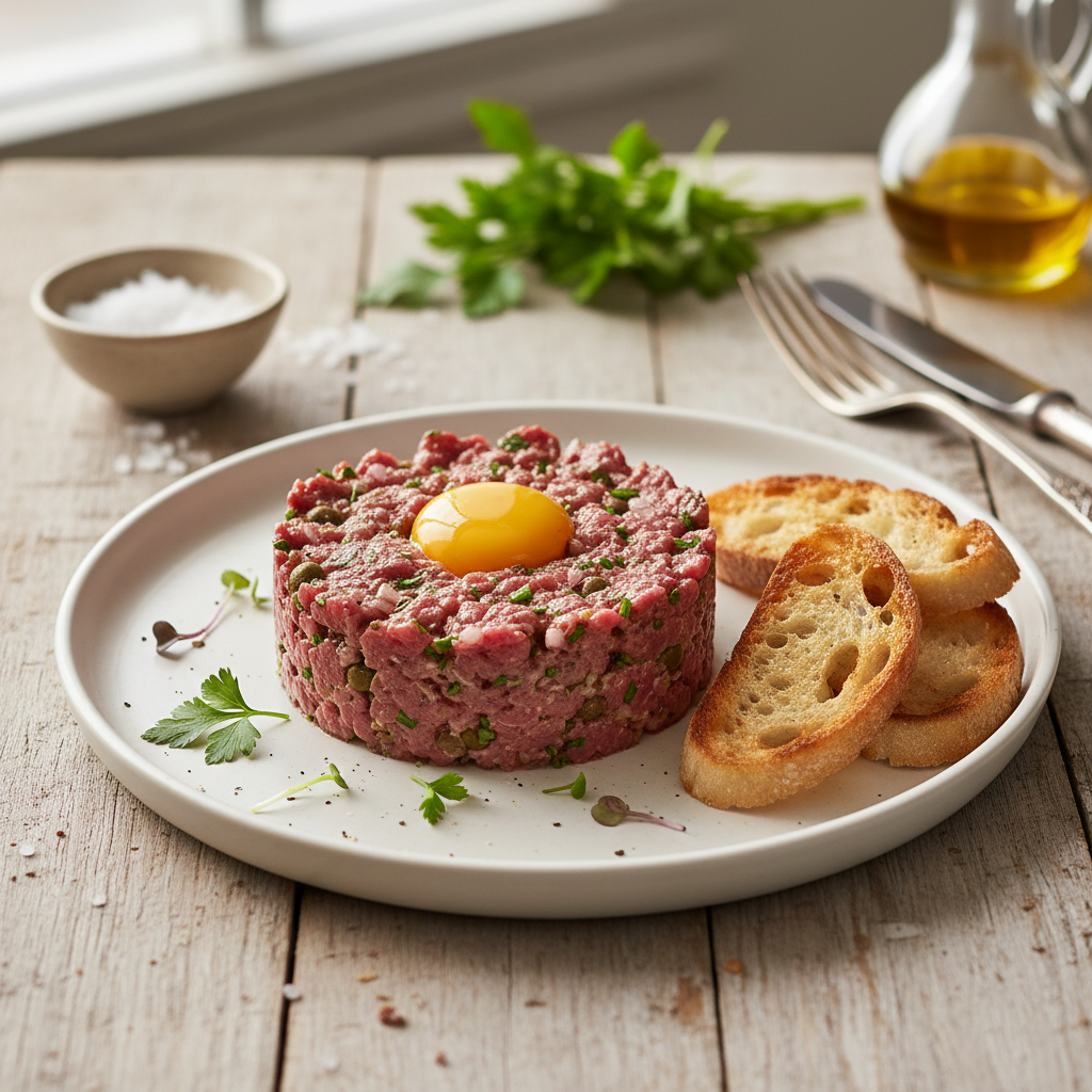 Kodune böff à la tartar: nii saavutad restoranikvaliteedi