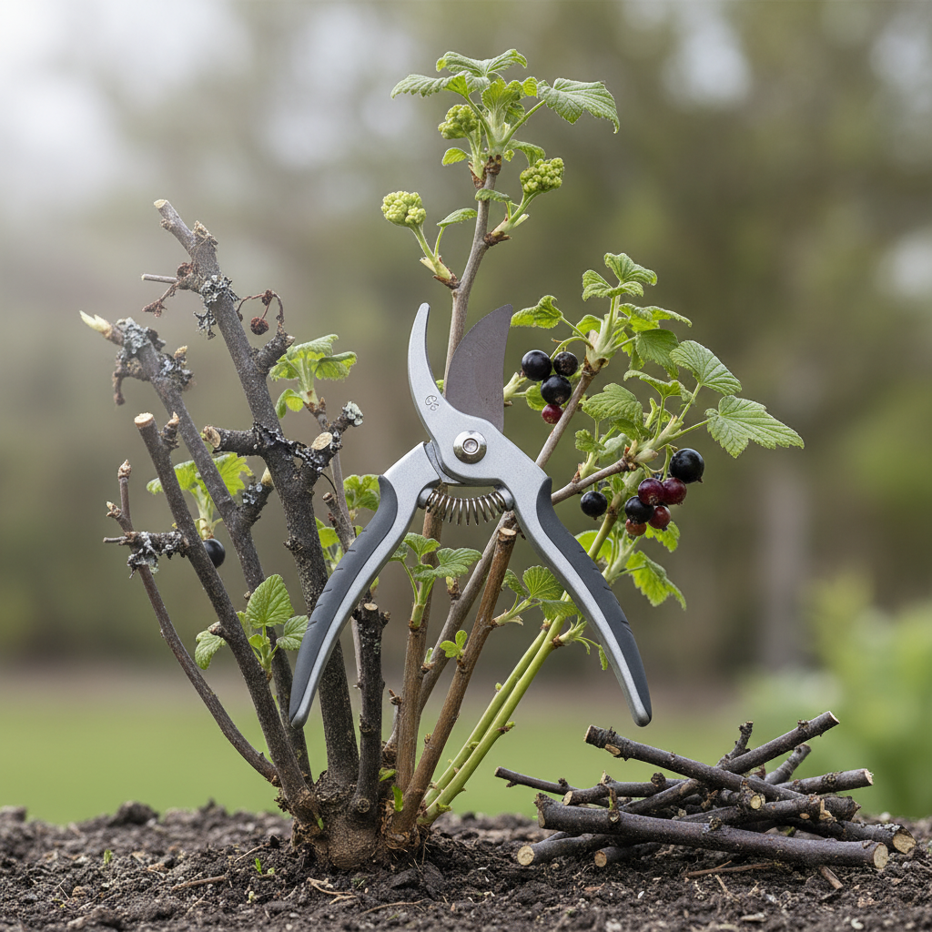 Millal lõigata mustsõstraid, et saak oleks rikkalik?
