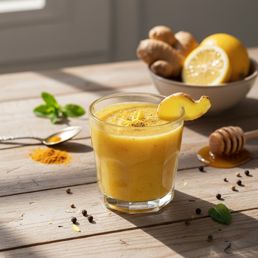 Tõhus ingverišoti retsept: parim turgutus immuunsusele