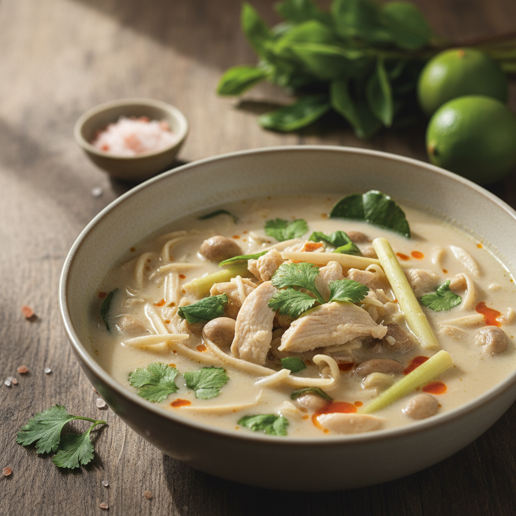 Tom Kha retsept: nii valmib kodus täiuslik Tai kookossupp