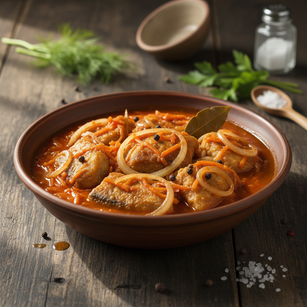 Vanaema salaretsept: kala punases marinaadis