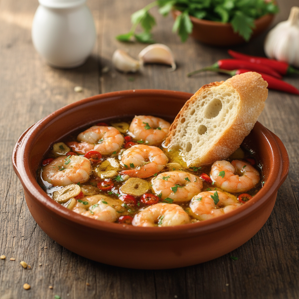 Vürtsikad krevetid pil-pil: valmivad vaid minutitega