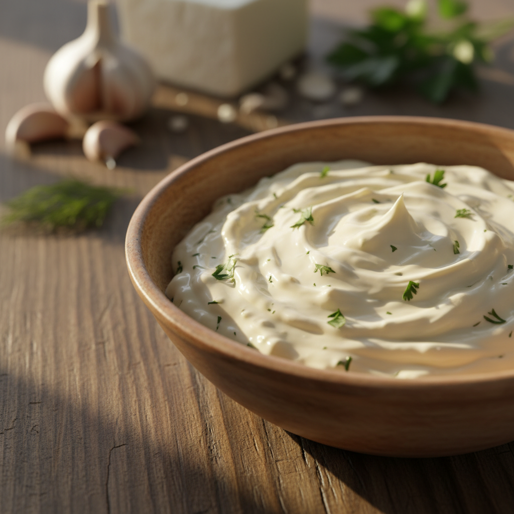 Lihtne juustu-küüslaugusalat: parim lisand igale toidule