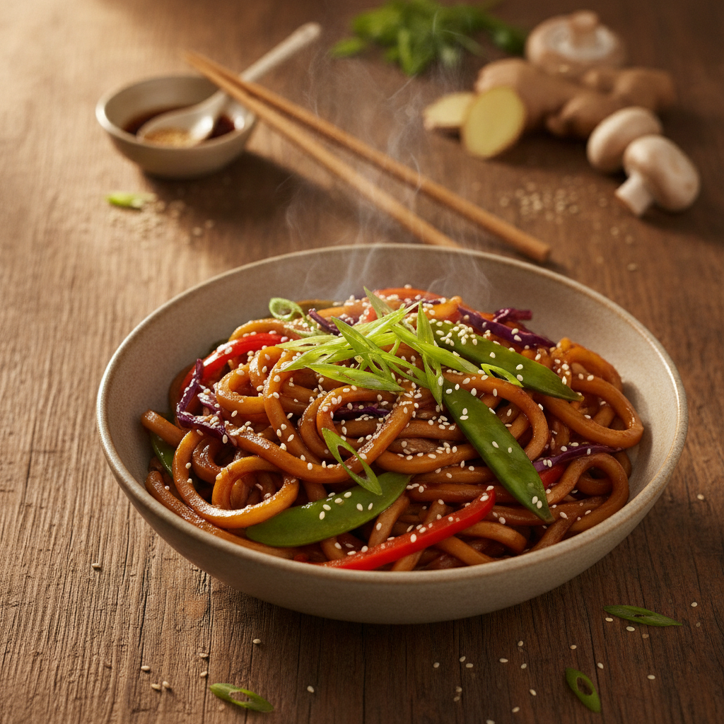 Lihtsad ja maitsvad udon-nuudlid: samm-sammuline juhend